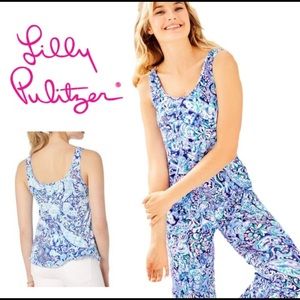 Lilly Pulitzer pajama tank